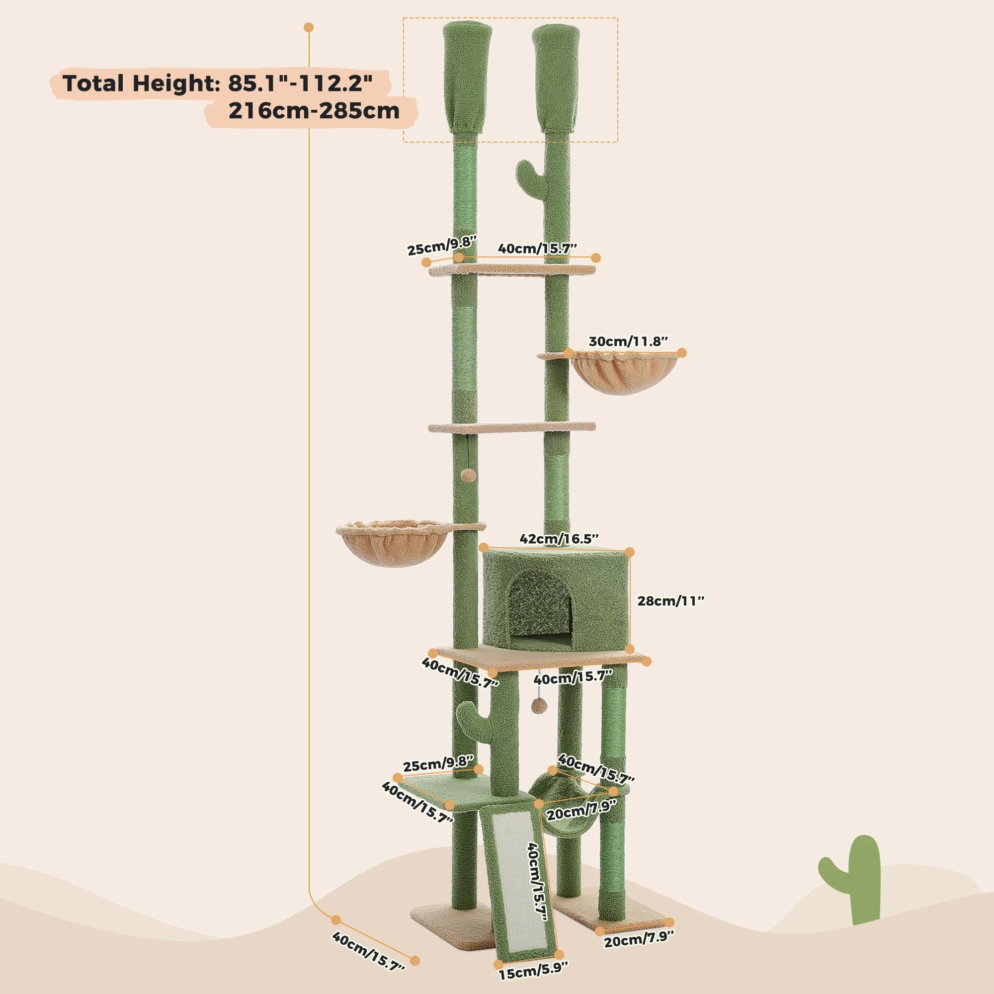 Cactus Cat Tree